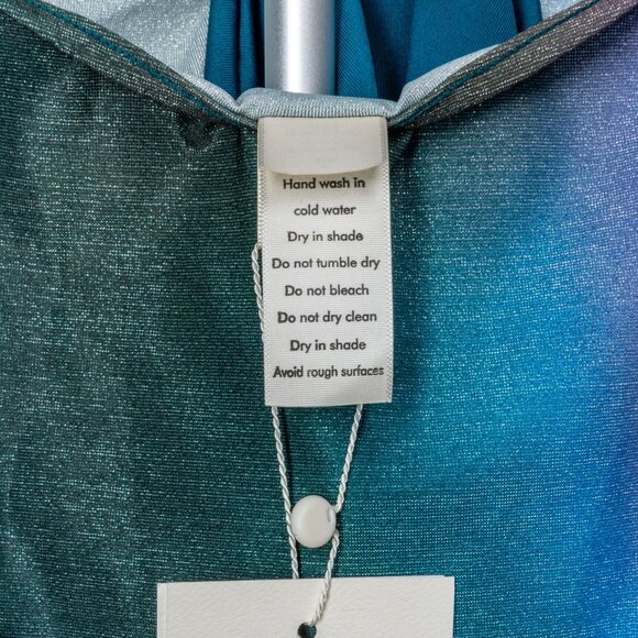 Baobab Ombre Cutout Halter Maxi Dress – Multicolor – Size S – NWT - Picture 6 of 6